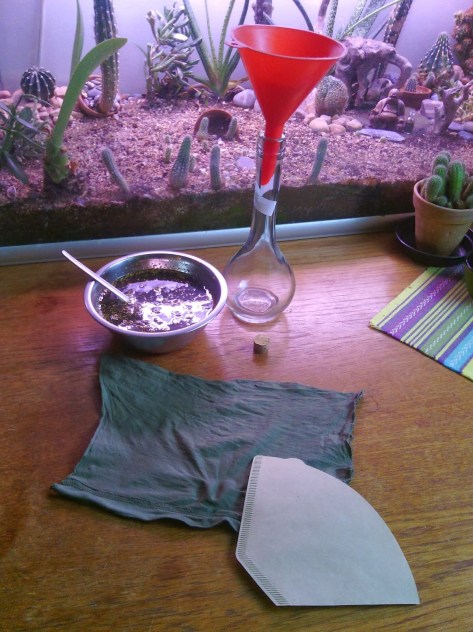 muutama eri suodatin