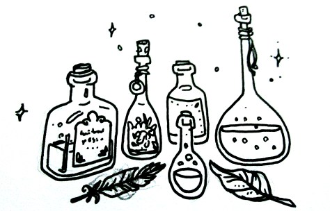 potion bottles 3